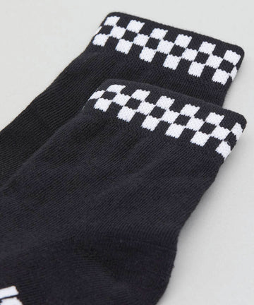 Vans Peek-A-Check Crew Sock 7-10 1 Pack Womens